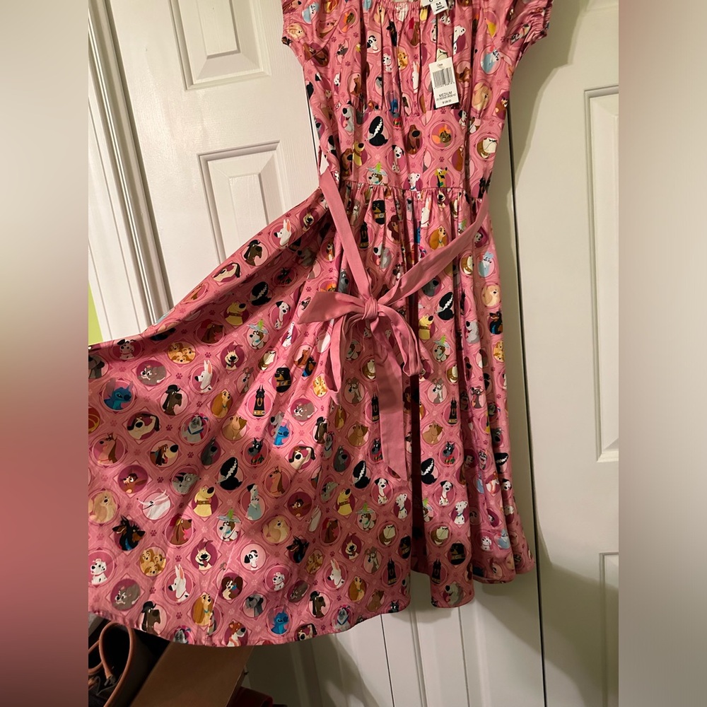 RARE Disney Dogs Vintage Style Dress NWT Size Medium - Picture 6 of 16